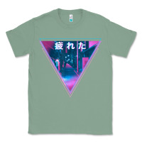 Sage tired japanese otaku   abandoned city street art t shirt Classic Tee - linhVisuals