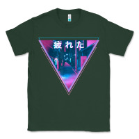 Sports Green tired japanese otaku   abandoned city street art t shirt Classic Tee - linhVisuals