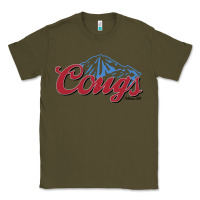 Army Green wsu cougs light blue Classic Tee - linhVisuals