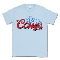 Wsu Cougs Light Blue Classic Tee | Teevron