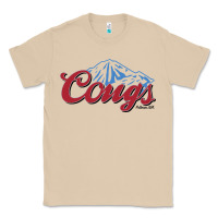 Mushroom wsu cougs light blue Classic Tee - linhVisuals
