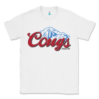 White wsu cougs light blue Classic Tee - linhVisuals