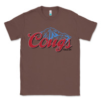 Chestnut wsu cougs light blue Classic Tee - linhVisuals