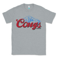 Heather Grey wsu cougs light blue Classic Tee - linhVisuals