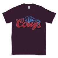 Plum wsu cougs light blue Classic Tee - linhVisuals