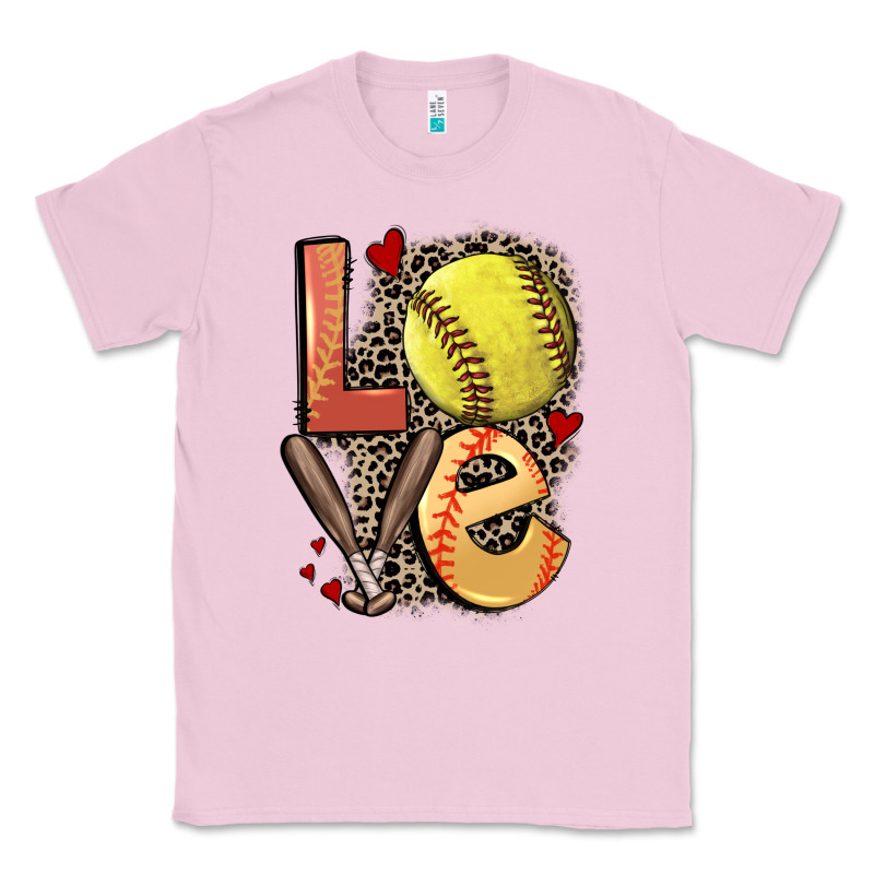 Love Softball Classic Tee by FaDigitalArtStudio | Teevron
