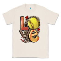Natural love softball Classic Tee - FaDigitalArtStudio