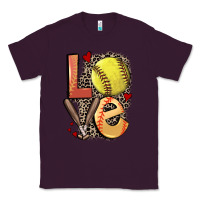 Plum love softball Classic Tee - FaDigitalArtStudio
