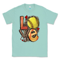 Seafoam love softball Classic Tee - FaDigitalArtStudio