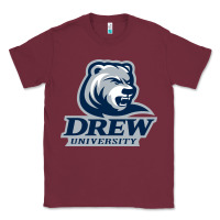Burgundy drew university vectorized Classic Tee - linhVisuals