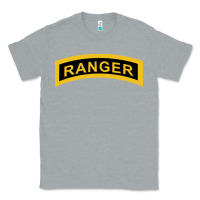 Heather Grey army ranger tab   black & gold   army ranger tab black gold Classic Tee - linhVisuals