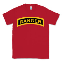 Army Ranger Tab   Black & Gold   Army Ranger Tab Black Gold Classic Tee | Teevron