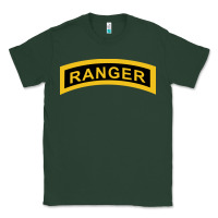 Sports Green army ranger tab   black & gold   army ranger tab black gold Classic Tee - linhVisuals