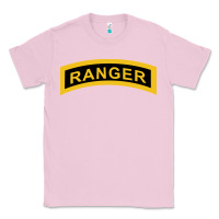 Bubblegum Pink army ranger tab   black & gold   army ranger tab black gold Classic Tee - linhVisuals