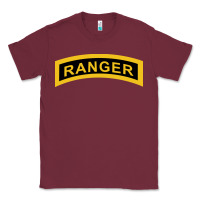 Burgundy army ranger tab   black & gold   army ranger tab black gold Classic Tee - linhVisuals