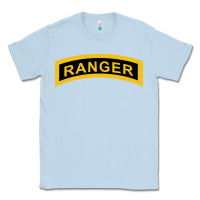 Dusty Blue army ranger tab   black & gold   army ranger tab black gold Classic Tee - linhVisuals