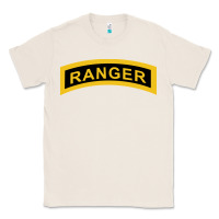 Natural army ranger tab   black & gold   army ranger tab black gold Classic Tee - linhVisuals