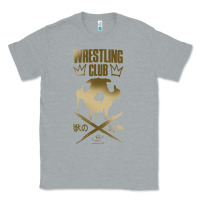 Heather Grey tekken inspired king design premium t shirt Classic Tee - linhVisuals