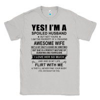 Moon Dust yes i'm a spoiled husband ..awesome wife t shirt Classic Tee - linhVisuals