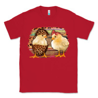 Red Western Leopard and Serape Chicks Classic Tee - Jasminsmagicworld