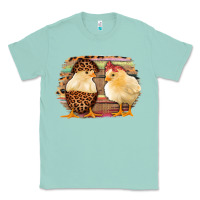 Seafoam Western Leopard and Serape Chicks Classic Tee - Jasminsmagicworld