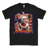 Black amerıcan pig Classic Tee - BarkalooDesign