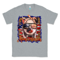 Heather Grey amerıcan pig Classic Tee - BarkalooDesign