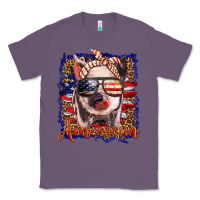 Lavender amerıcan pig Classic Tee - BarkalooDesign