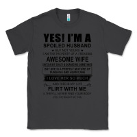 Smoke yes i'm a spoiled husband ..awesome wife t shirt Classic Tee - linhVisuals