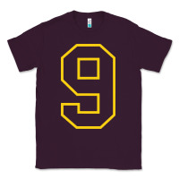 Plum number #9 sports jersey uniform Classic Tee - linhVisuals