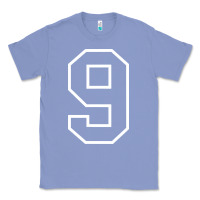 Colony Blue number #9 sports jersey uniform Classic Tee - linhVisuals