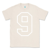 Natural number #9 sports jersey uniform Classic Tee - linhVisuals