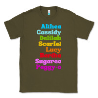 Army Green althea cassidy name woman mans Classic Tee - linhVisuals