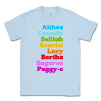 Dusty Blue althea cassidy name woman mans Classic Tee - linhVisuals