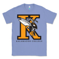 Colony Blue kalamazoo college vectorized Classic Tee - linhVisuals