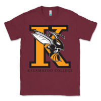 Burgundy kalamazoo college vectorized Classic Tee - linhVisuals