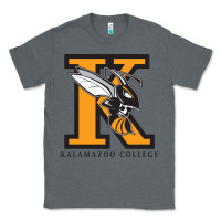 Charcoal Heather kalamazoo college vectorized Classic Tee - linhVisuals