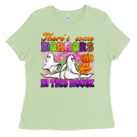 Matcha theres some horrors in this house Ladies Tee - Artiststas