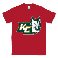 Red keuka college wolf vectorized Classic Tee - linhVisuals