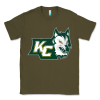 Army Green keuka college wolf vectorized Classic Tee - linhVisuals