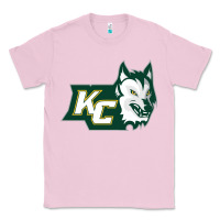 Bubblegum Pink keuka college wolf vectorized Classic Tee - linhVisuals