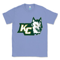 Colony Blue keuka college wolf vectorized Classic Tee - linhVisuals