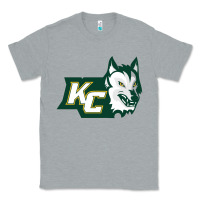 Heather Grey keuka college wolf vectorized Classic Tee - linhVisuals