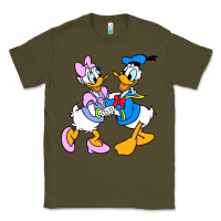 Army Green donal duck Classic Tee - linhVisuals