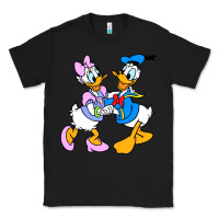Black donal duck Classic Tee - linhVisuals