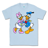 Dusty Blue donal duck Classic Tee - linhVisuals