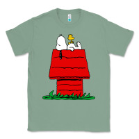 Sage peanuts the doghouse Classic Tee - linhVisuals
