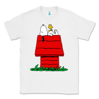 White peanuts the doghouse Classic Tee - linhVisuals