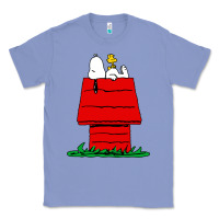 Colony Blue peanuts the doghouse Classic Tee - linhVisuals