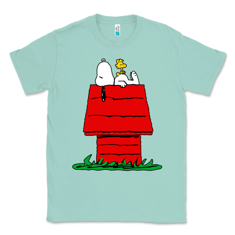 Peanuts The Doghouse Classic Tee by linhVisuals | Teevron